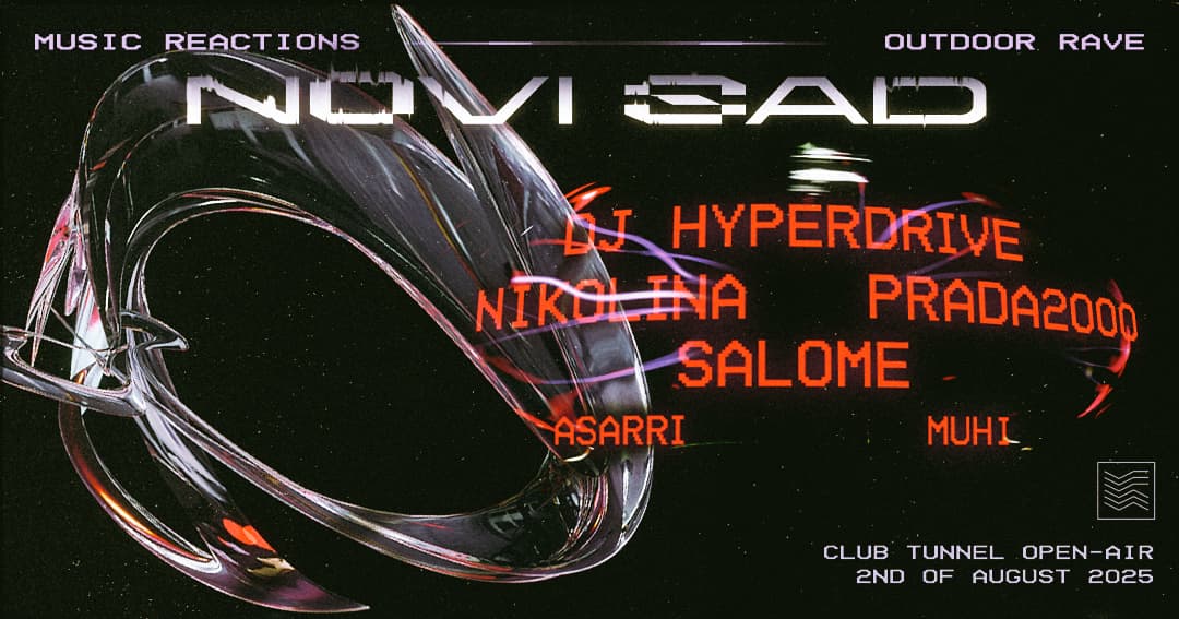 Music Reactions Outdoor Rave: Novi Sad