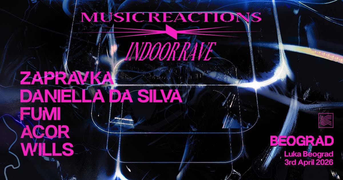 Music Reactions Indoor Rave April
