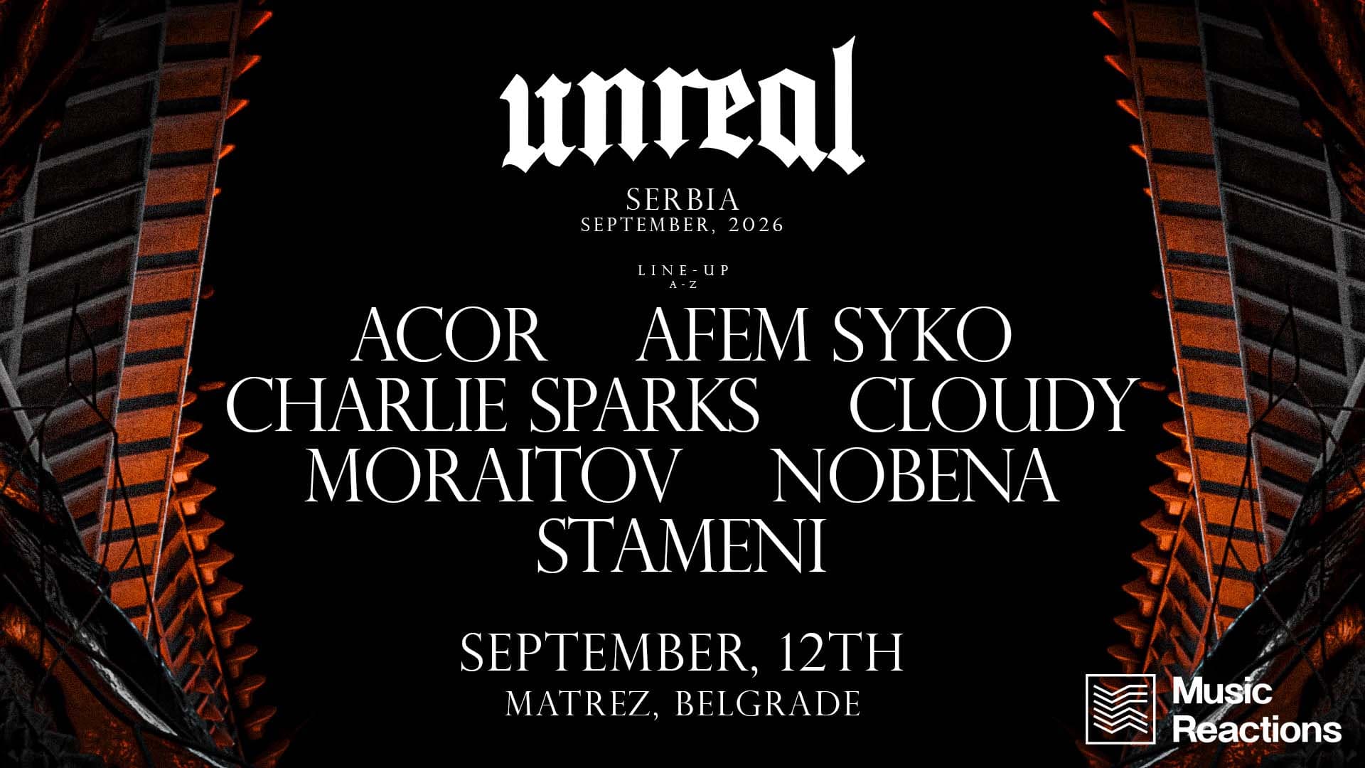 UNREAL x Music Reactions